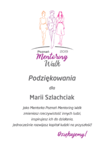majurta.pl - podziekowania - Mentoring Walk